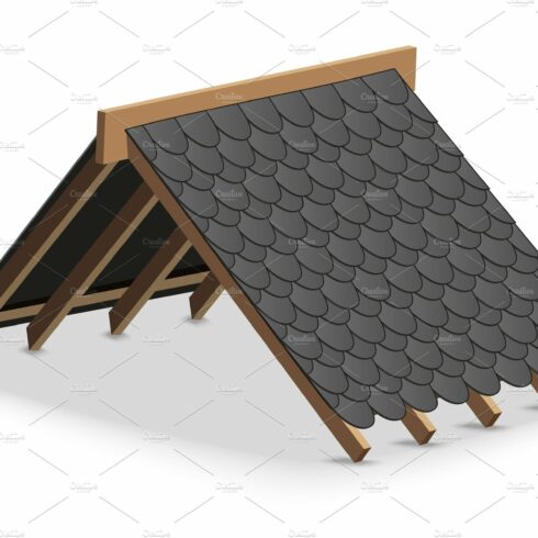 Shingles roofing Cover on Roof cover image.