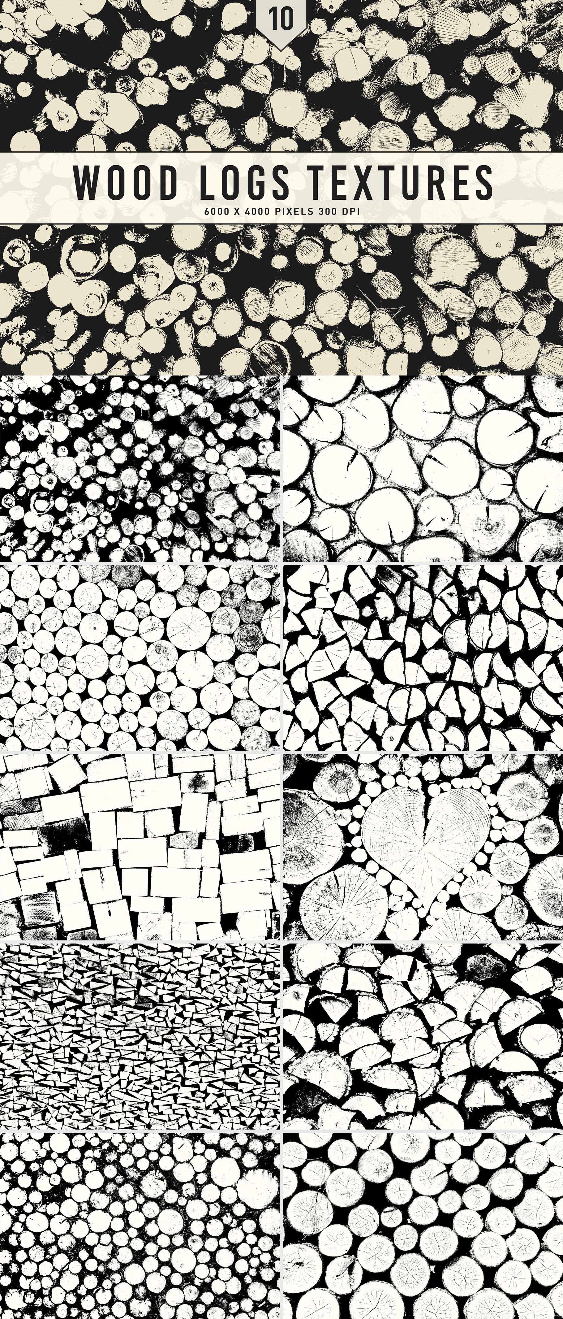 Wood Logs Textures cover image.