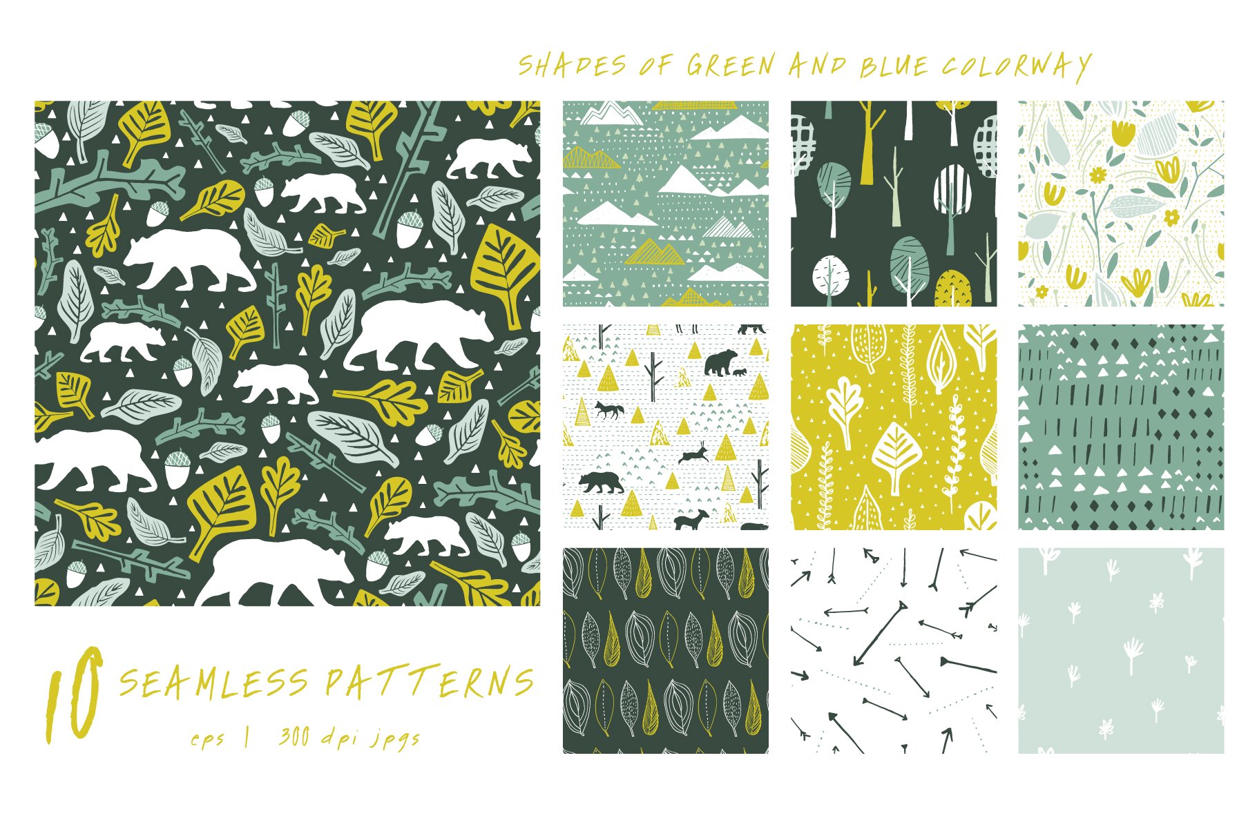 Woodlands | Seamless Patterns preview image.