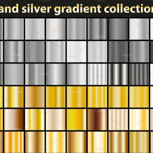 Gold and silver gradient collection cover image.