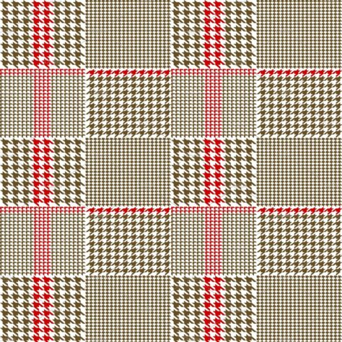 Fabric houndstooth seamless pattern. cover image.
