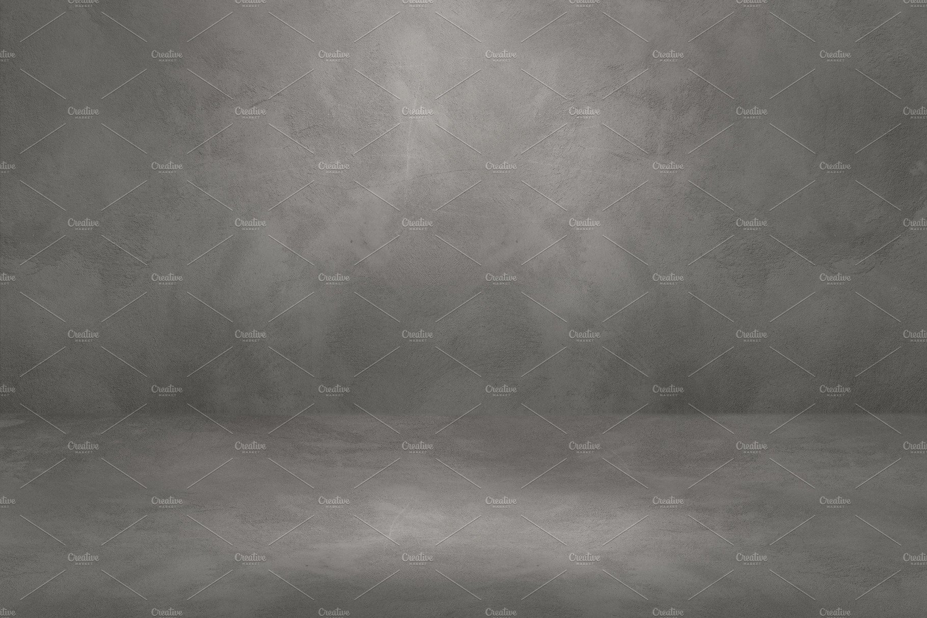 Empty concrete interior background cover image.