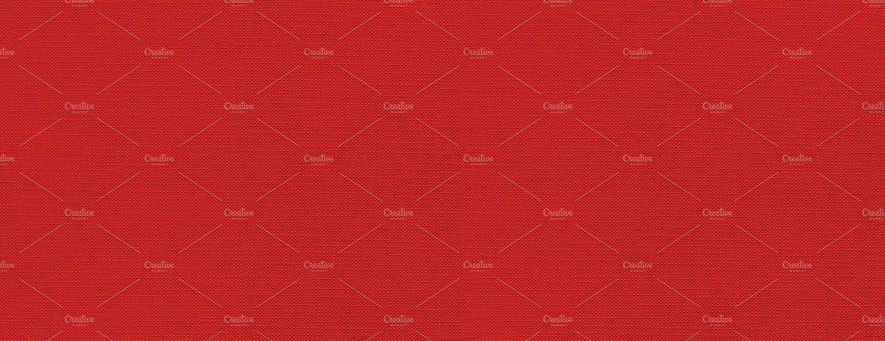 Red canvas texture background banner cover image.