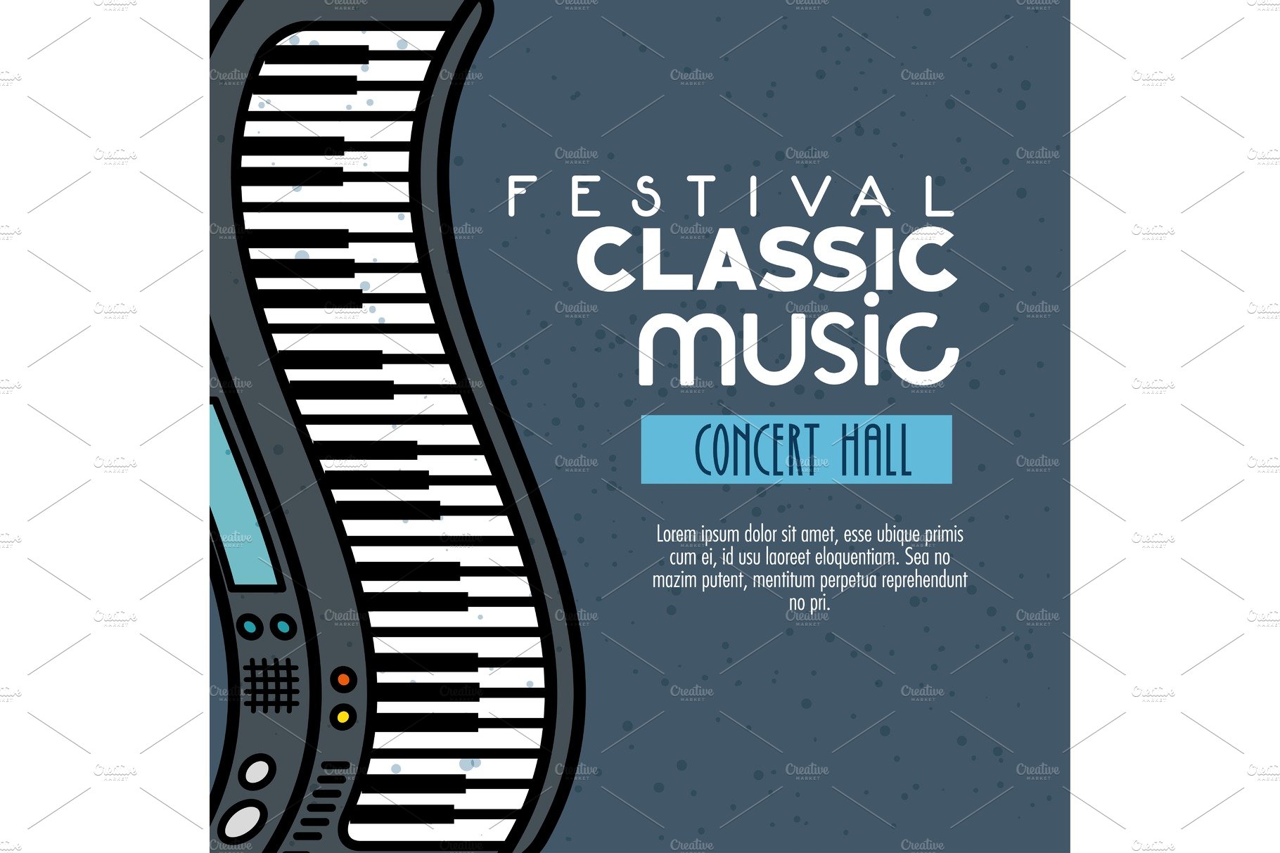 poster festival classic music icon cover image.