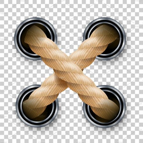 Cross Ropes Or Strings With Metallic cover image.