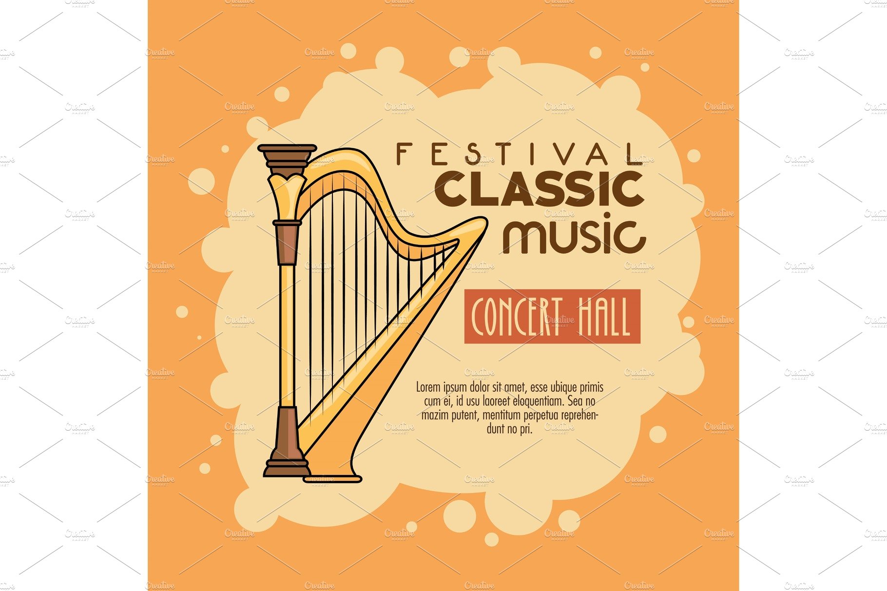 poster festival classic music icon cover image.