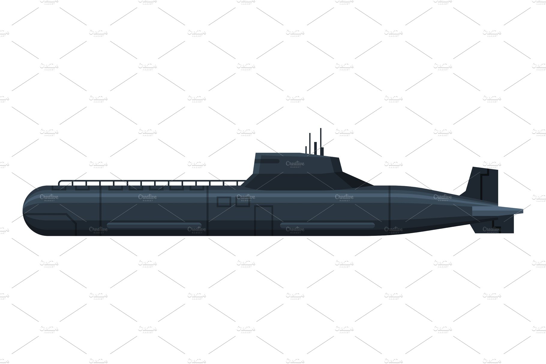 Black Submarine, Military Army cover image.