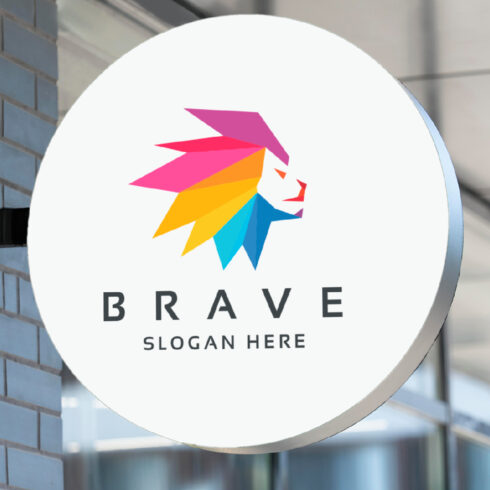 Brave Lion Logo cover image.