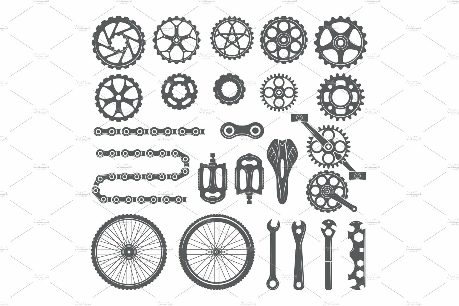 gears-chains-wheels-and-other-different-parts-of-bicycle-masterbundles