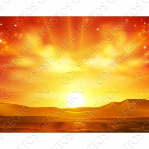 Sky Sun Sunrise Sunset Background cover image.