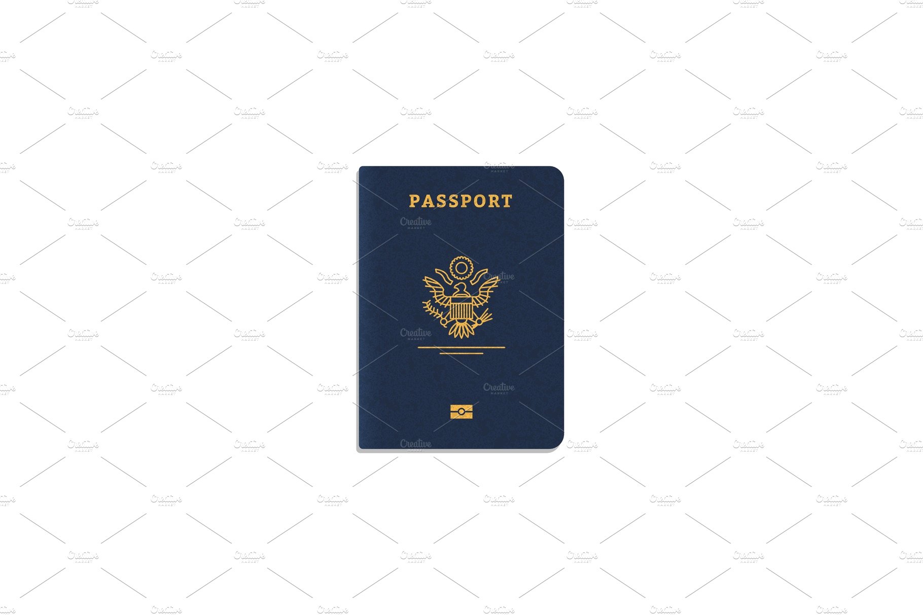 International passport cover cover image.