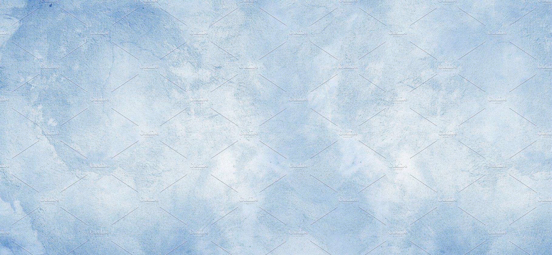 Blue concrete background texture wal cover image.