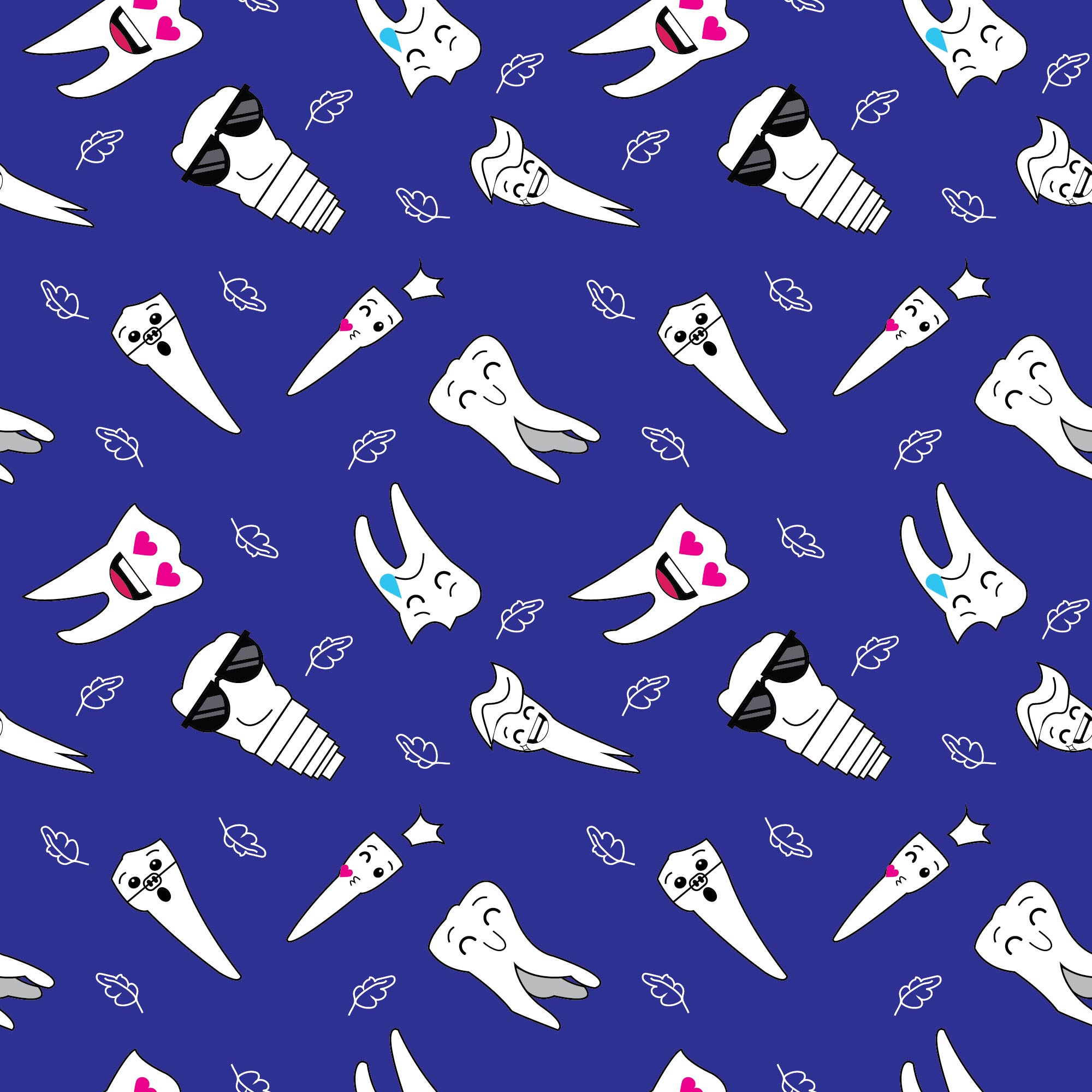 Pattern Happy Teeth preview image.