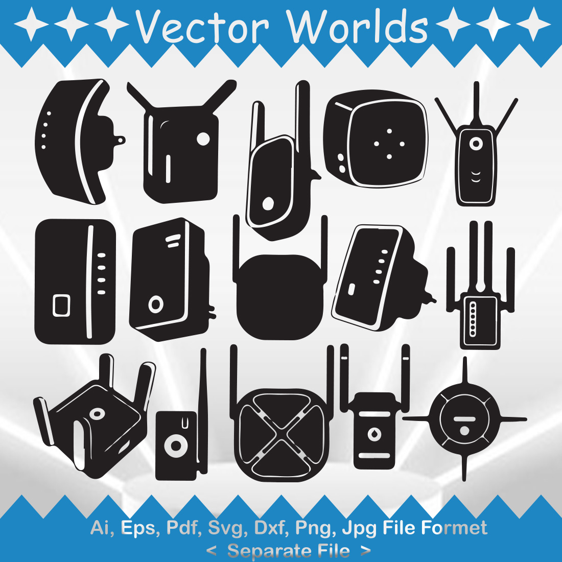 Repeater SVG Vector Design cover image.