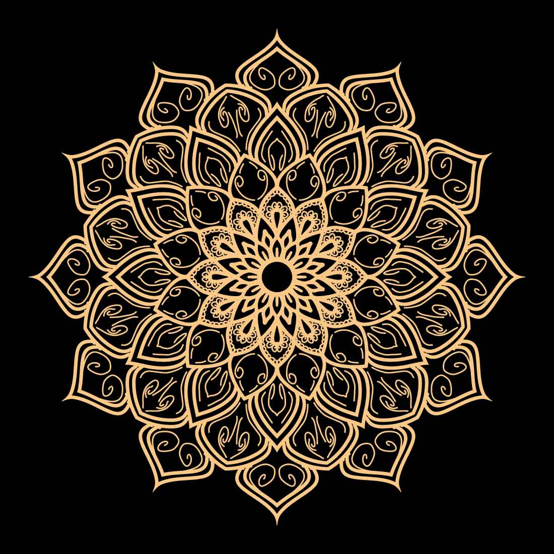 Simple Mandala Design cover image.