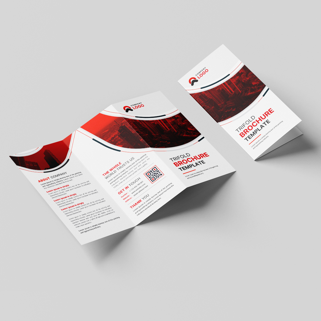 Trifold Brochure Template Cover Design cover image.