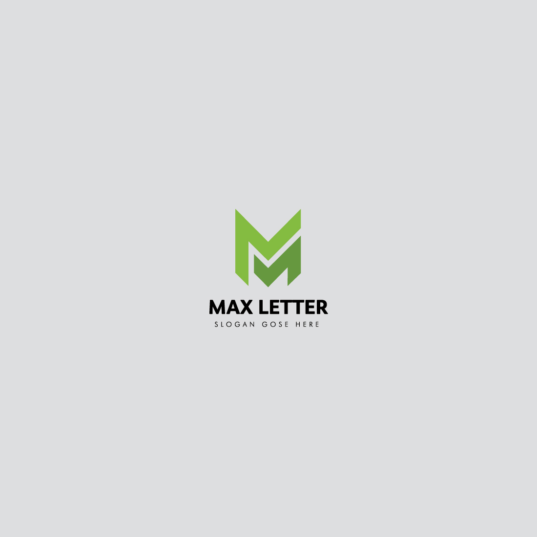Max Letter Logo preview image.