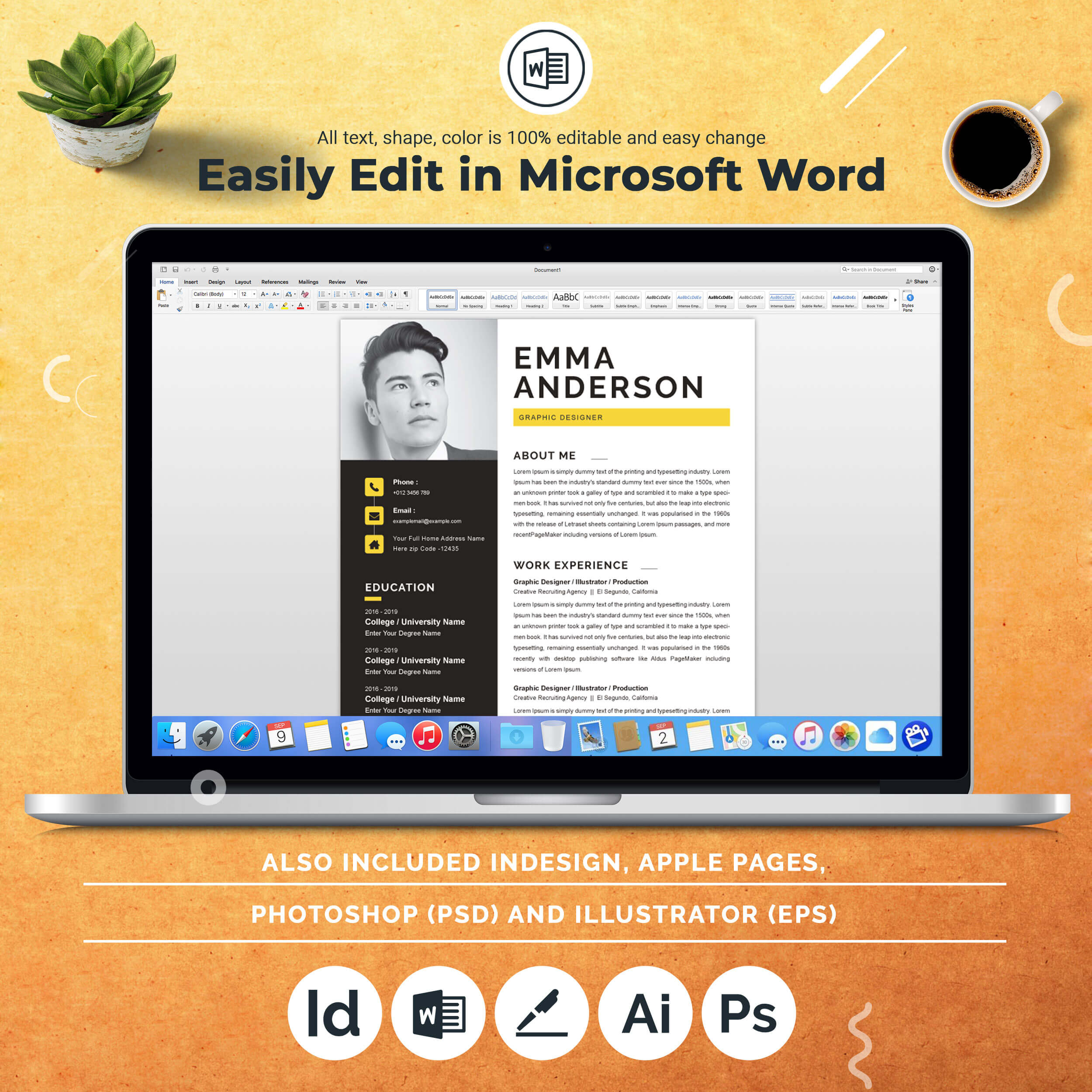 04 microsoft wrd resume page resume cover letter page 6 992