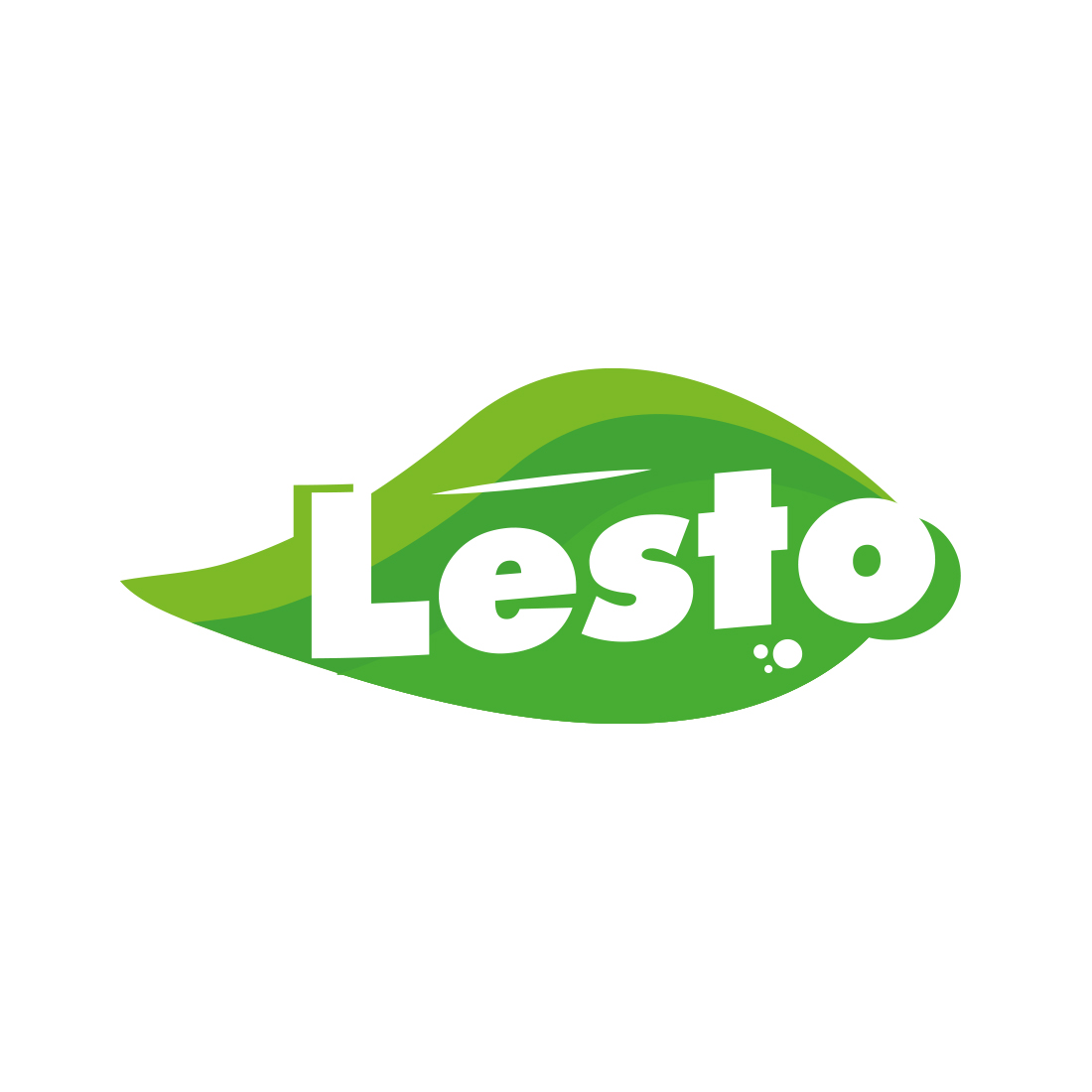 Lesto ( Typography ) logo design Txt is easily editable preview image.