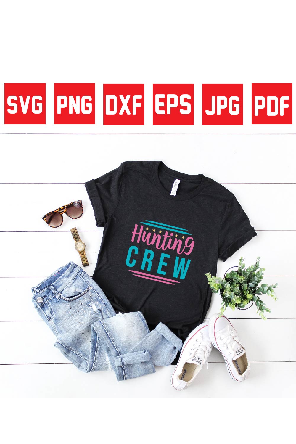 hunting crew pinterest preview image.