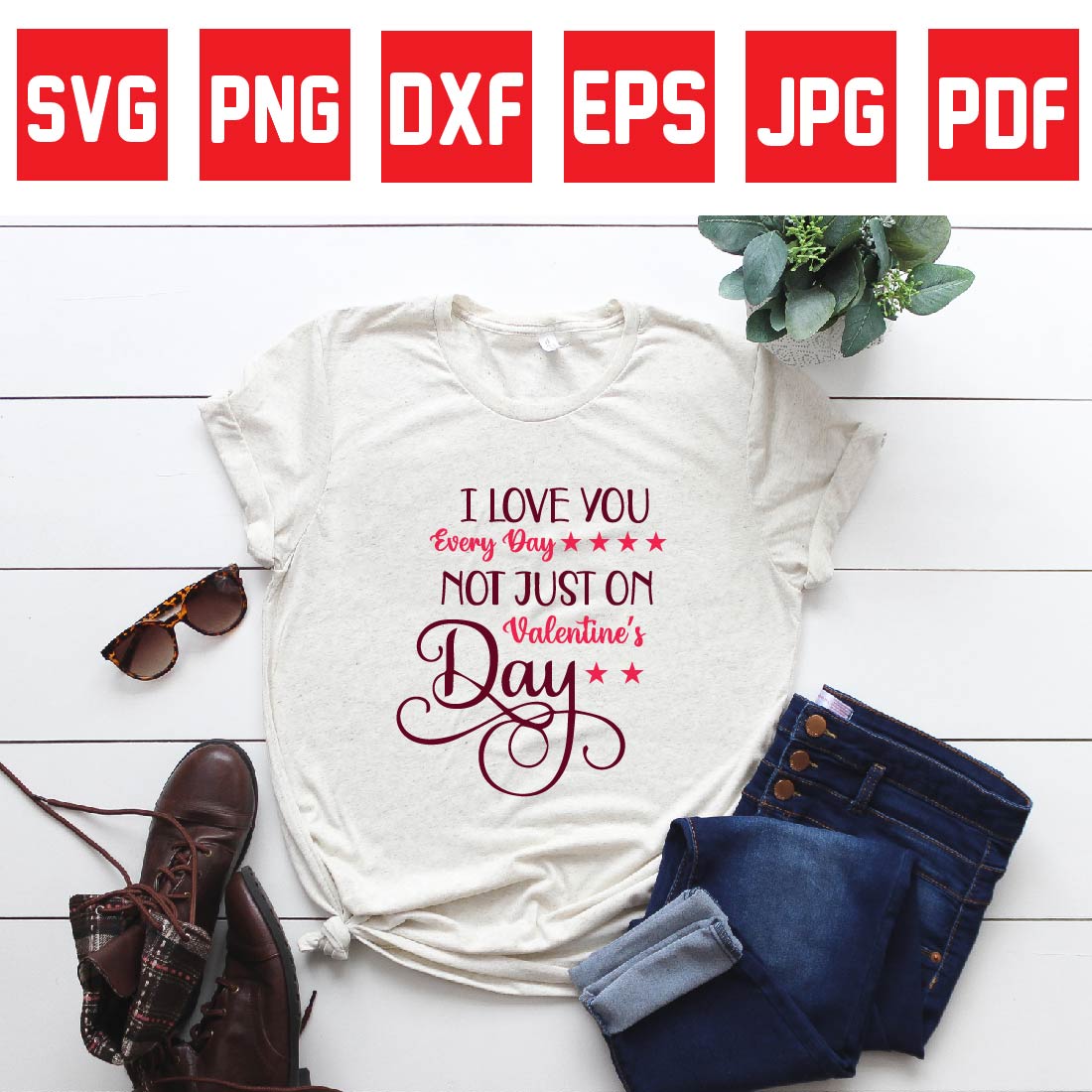 i love you every day not just on valentine’s day preview image.