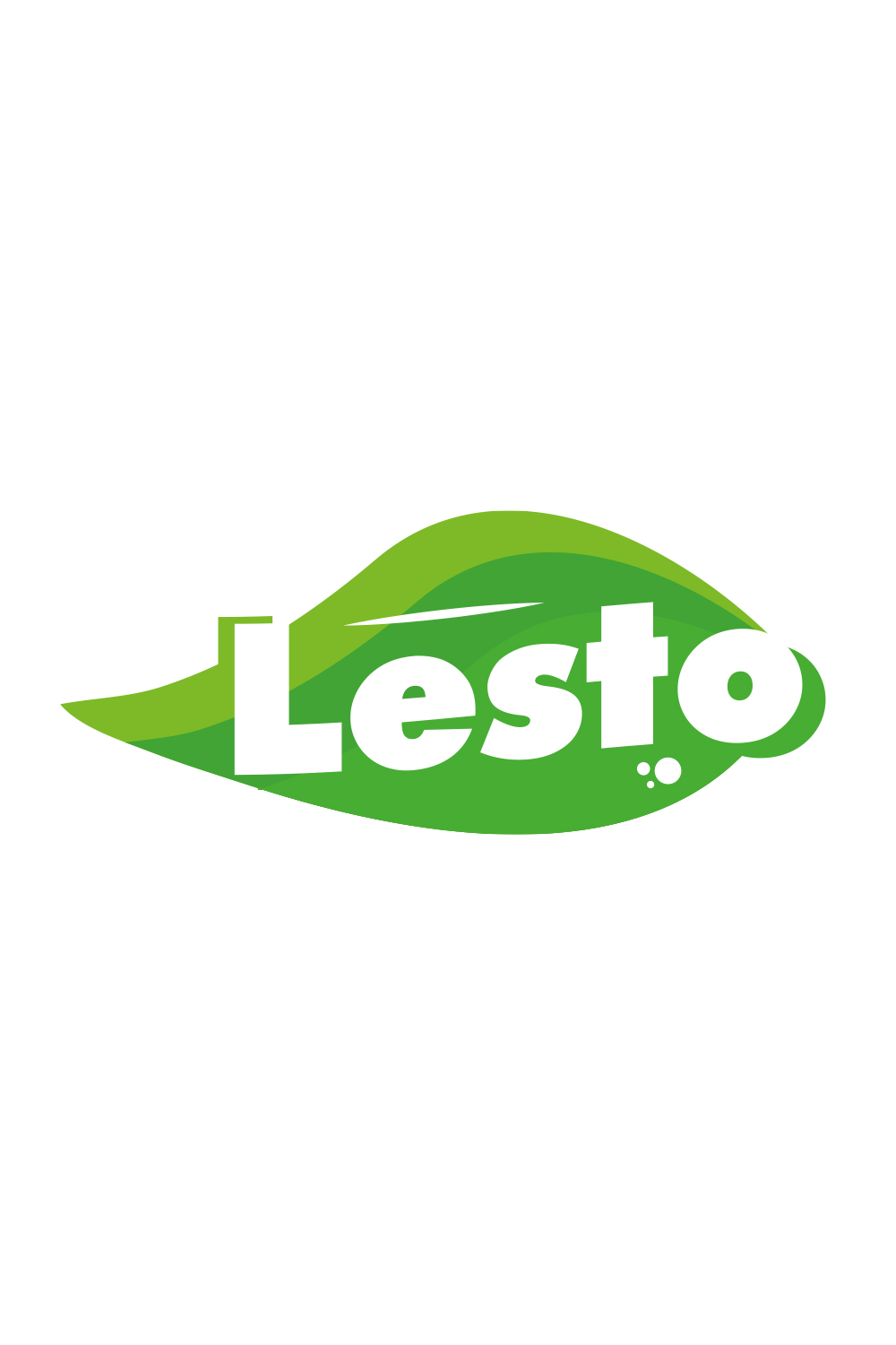 Lesto ( Typography ) logo design Txt is easily editable pinterest preview image.