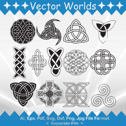 Ensemble De Symbol SVG Vector Design cover image.