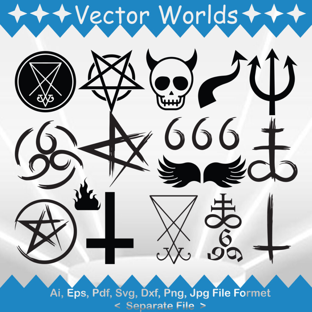 Lucifer Icon SVG Vector Design. - MasterBundles