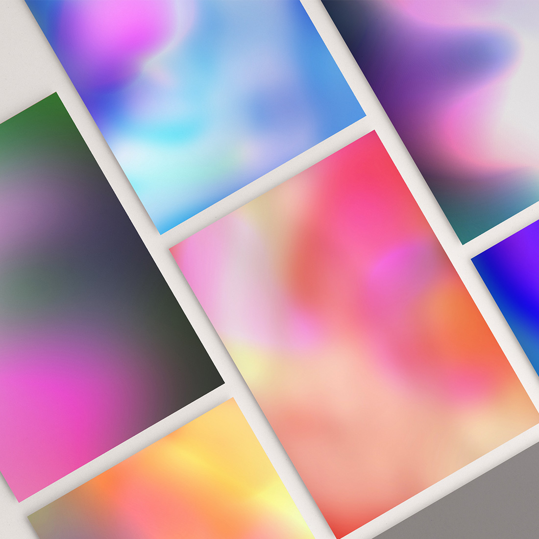 Soft Blur gradient Bundle - set of 20 cover image.