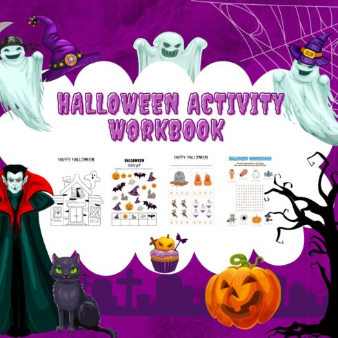 Halloween Coloring Pages | Halloween Activities | Halloween Fun And Games cover image.
