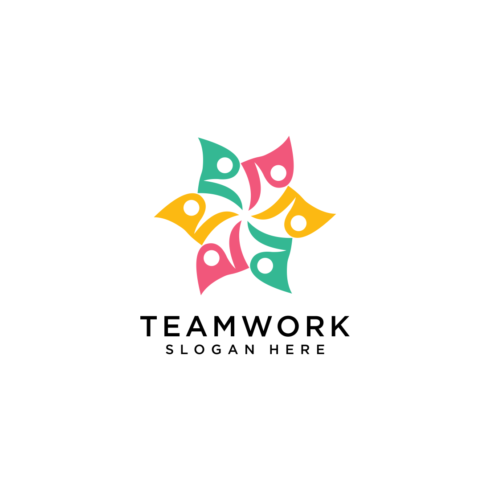 teamwork logo vector design cover image.