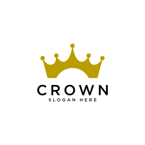 crown logo vector design cover image.