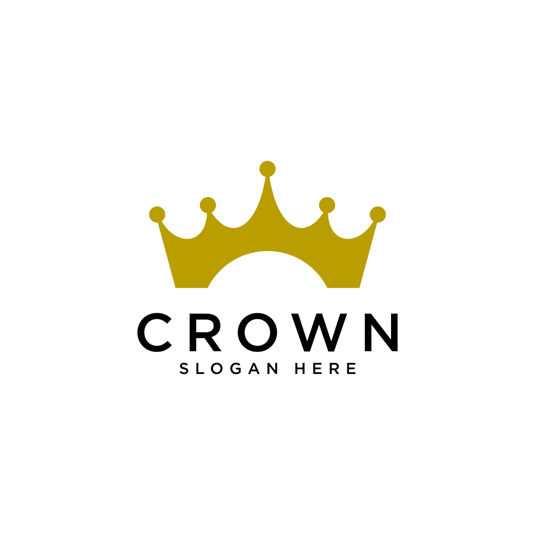 crown logo vector design cover image.