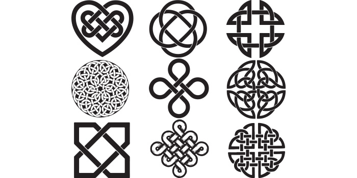 Dara Celtic Knot Symbol SVG Vector Design. - MasterBundles