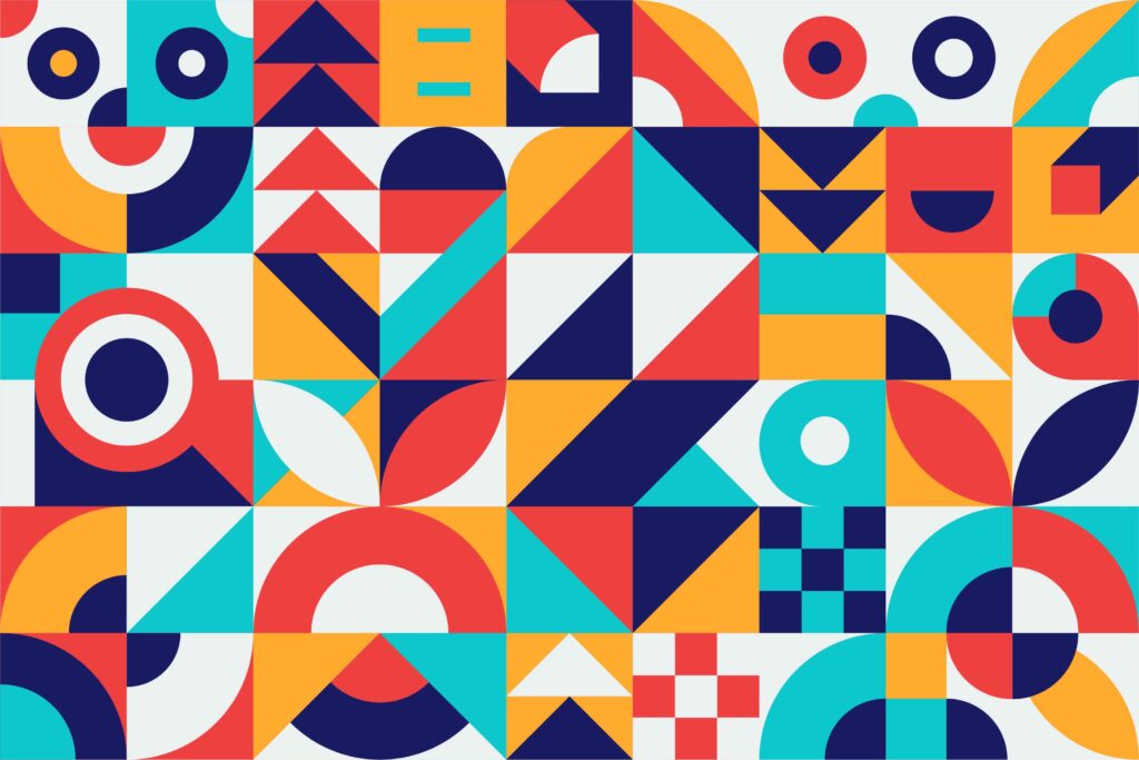 GEOMETRIC PATTERNS VECTOR BUNDLE - MasterBundles