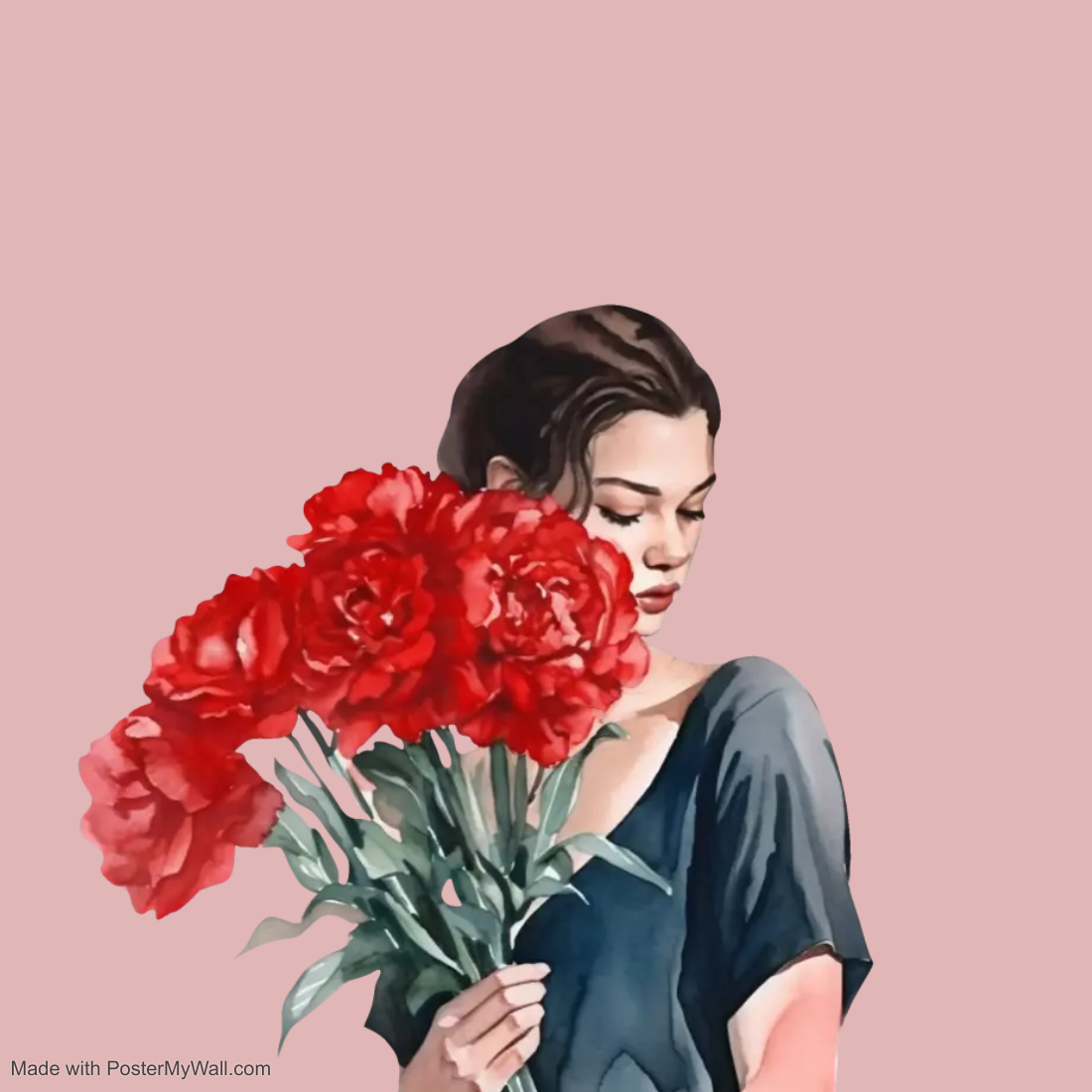 Watercolor Collection of Elegant Women with Flowers This collection includes: 10 individual PNG format files Discover the allure of timeless elegance with our exquisite collection preview image.