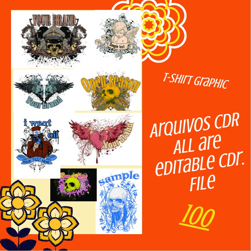 arquivos cdr all are editable cdr. file 438