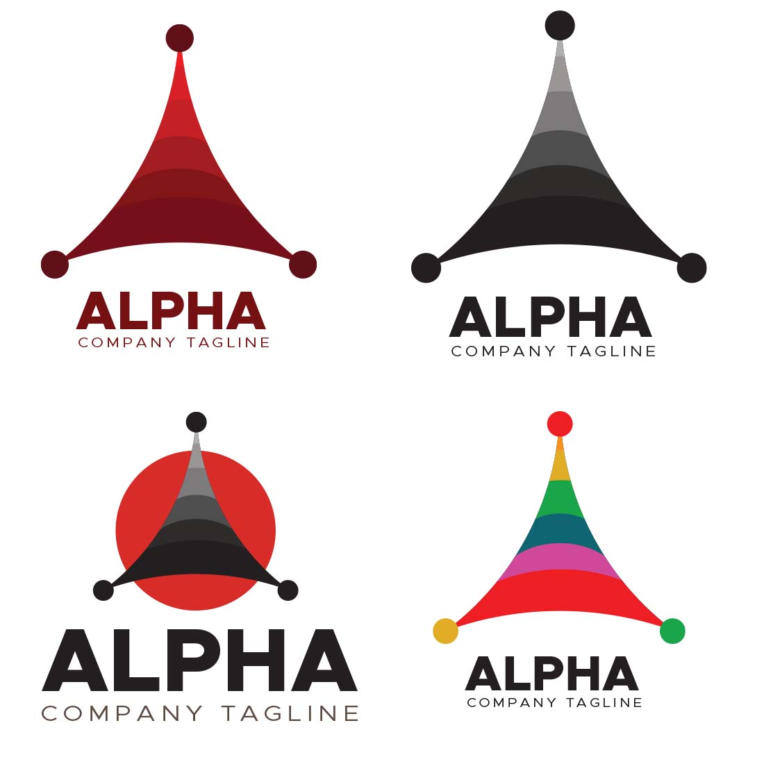 Letter C Alpha Logo