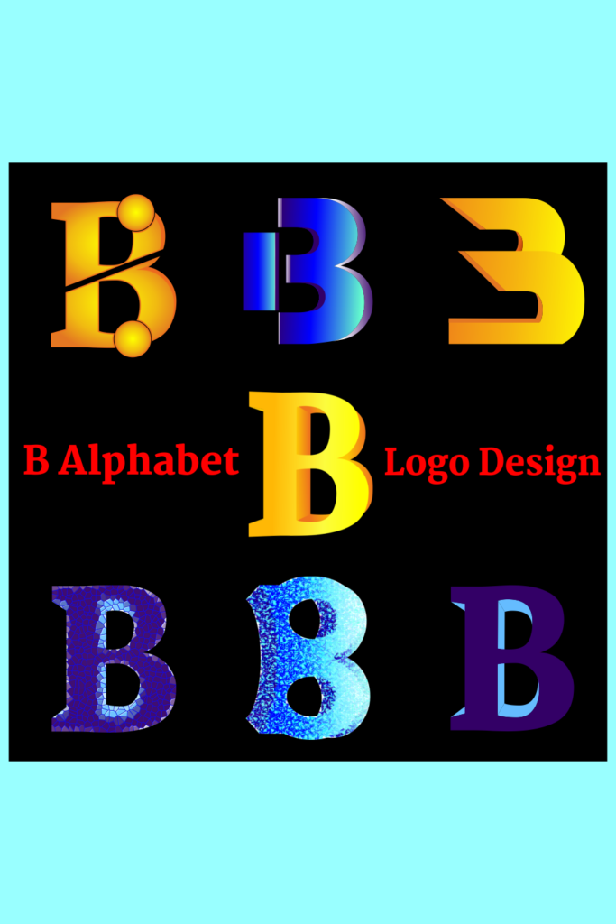 B Alphabet Logo Design - MasterBundles