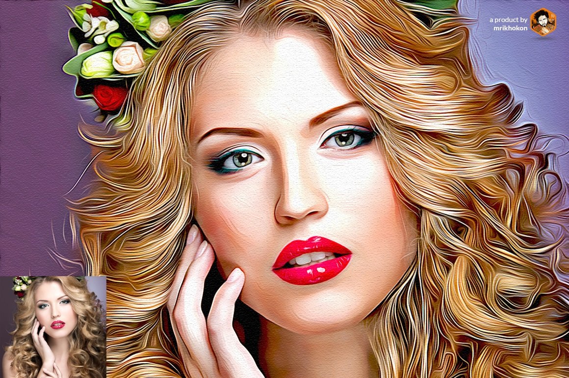 beautiful oil painting effect 2 480