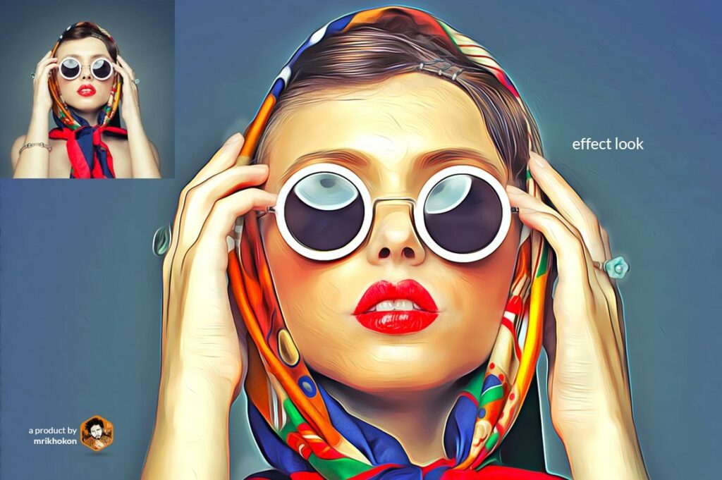 Beautiful Oil Painting Effect MasterBundles