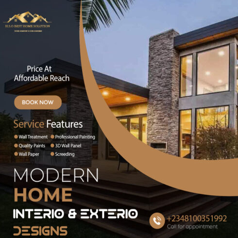 Best home real estate design cover image.