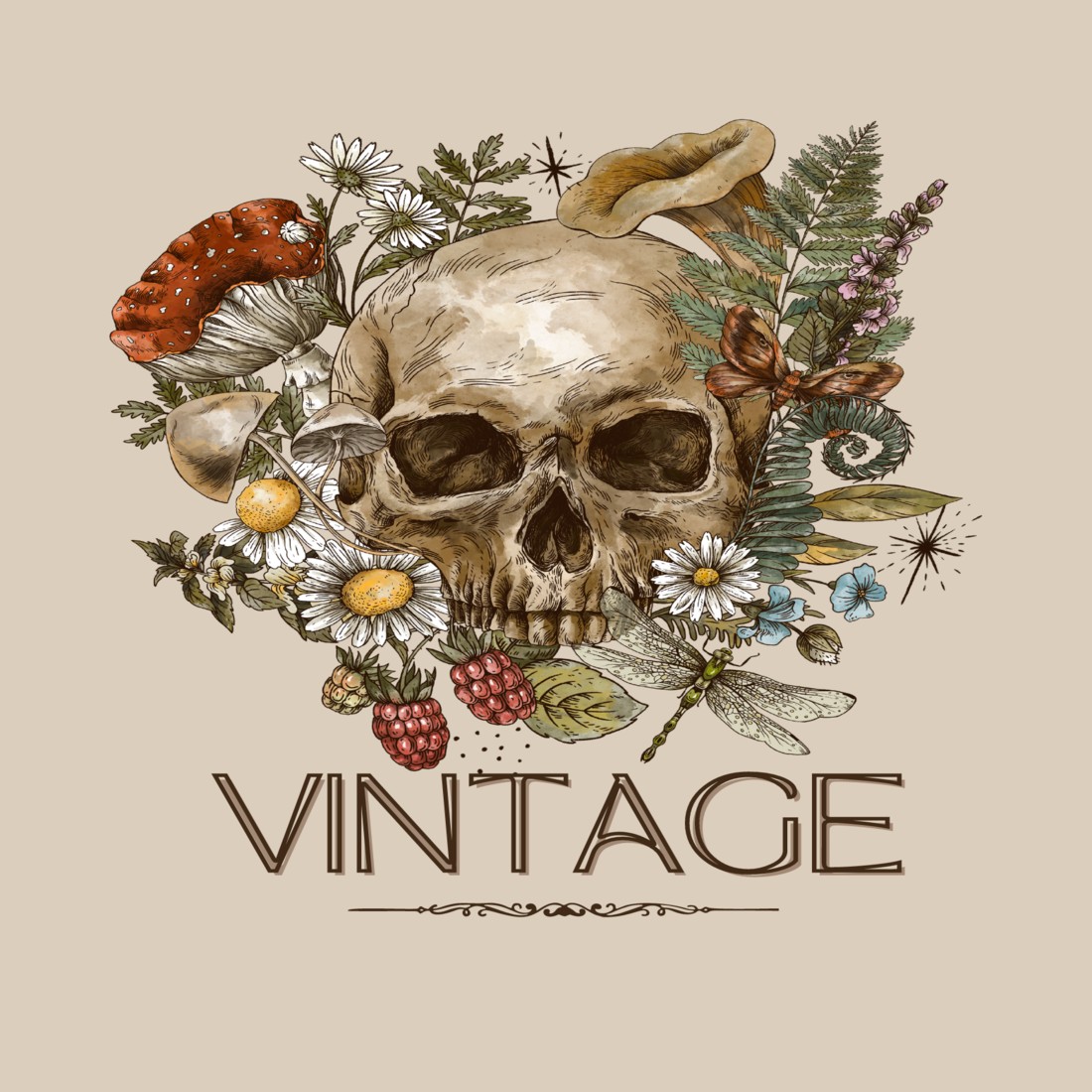 Vintage T-Shirt Designs Bundle Retro Collection cover image.