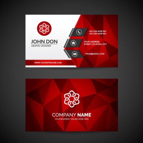 Business card template cover image.