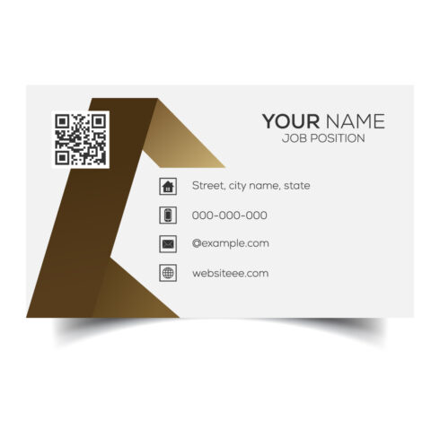 Creative and modern corporate business card template cover image.