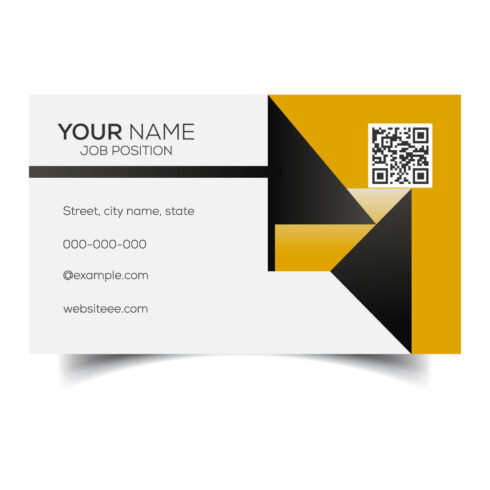 Creative and modern corporate business card template cover image.