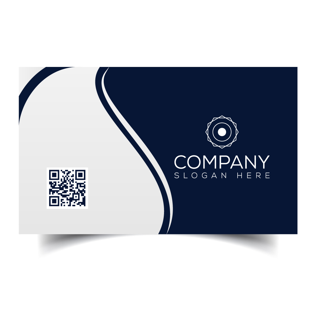 Creative and modern corporate business card template preview image.