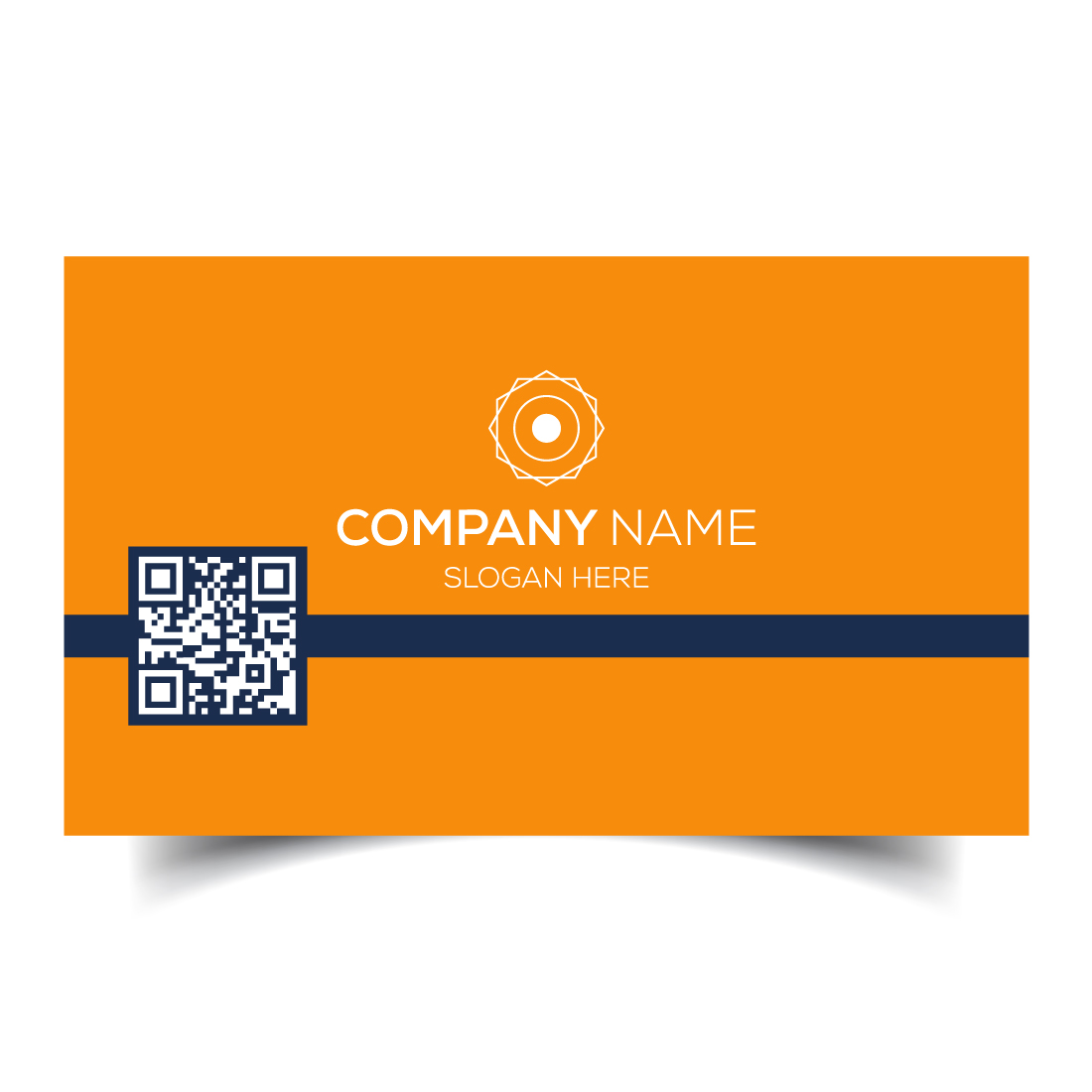 Creative and modern corporate business card template preview image.