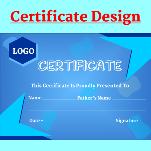 Certificate Design cover image.