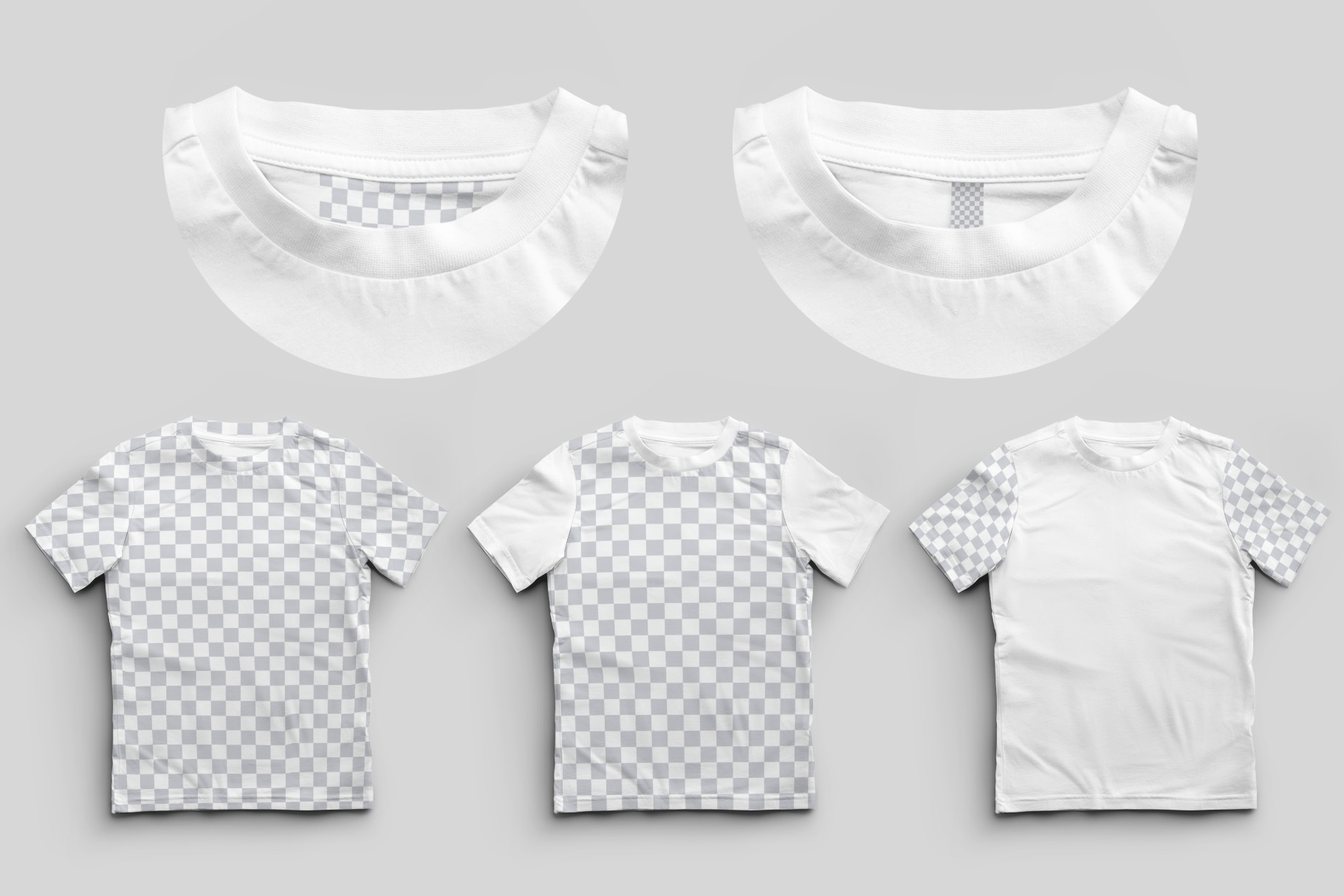 Louis Vuitton logo T-shirt mockup in white colors. Mockup of realistic